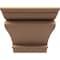 Ekena Millwork 6"W x 12"D x 6"H Wide Mayflower Rough Cedar Woodgrain TimberThane Corbel, Primed Tan CORUR06X12X06MAYRCPR - alternate 6